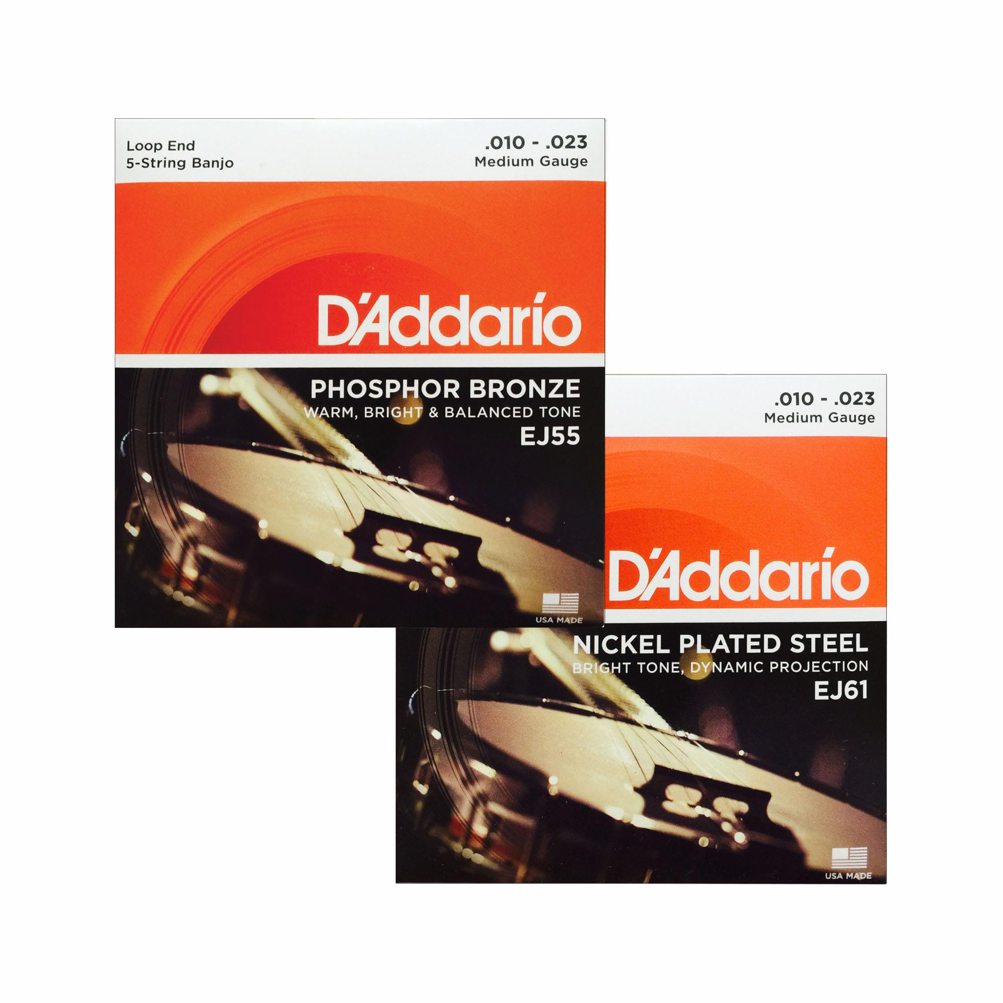 D'Addario Banjo Folk Strings