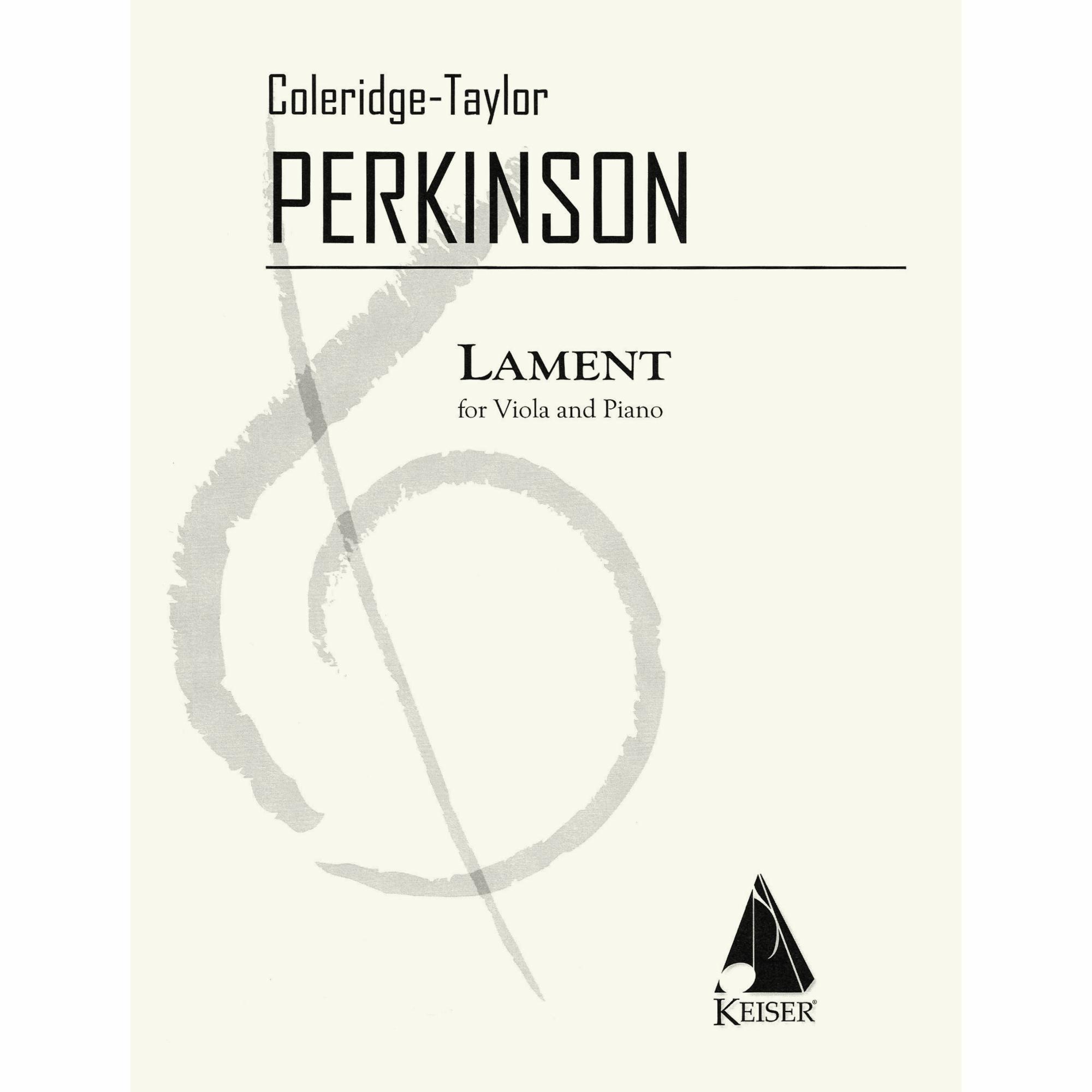 Perkinson -- Lament for Viola and Piano