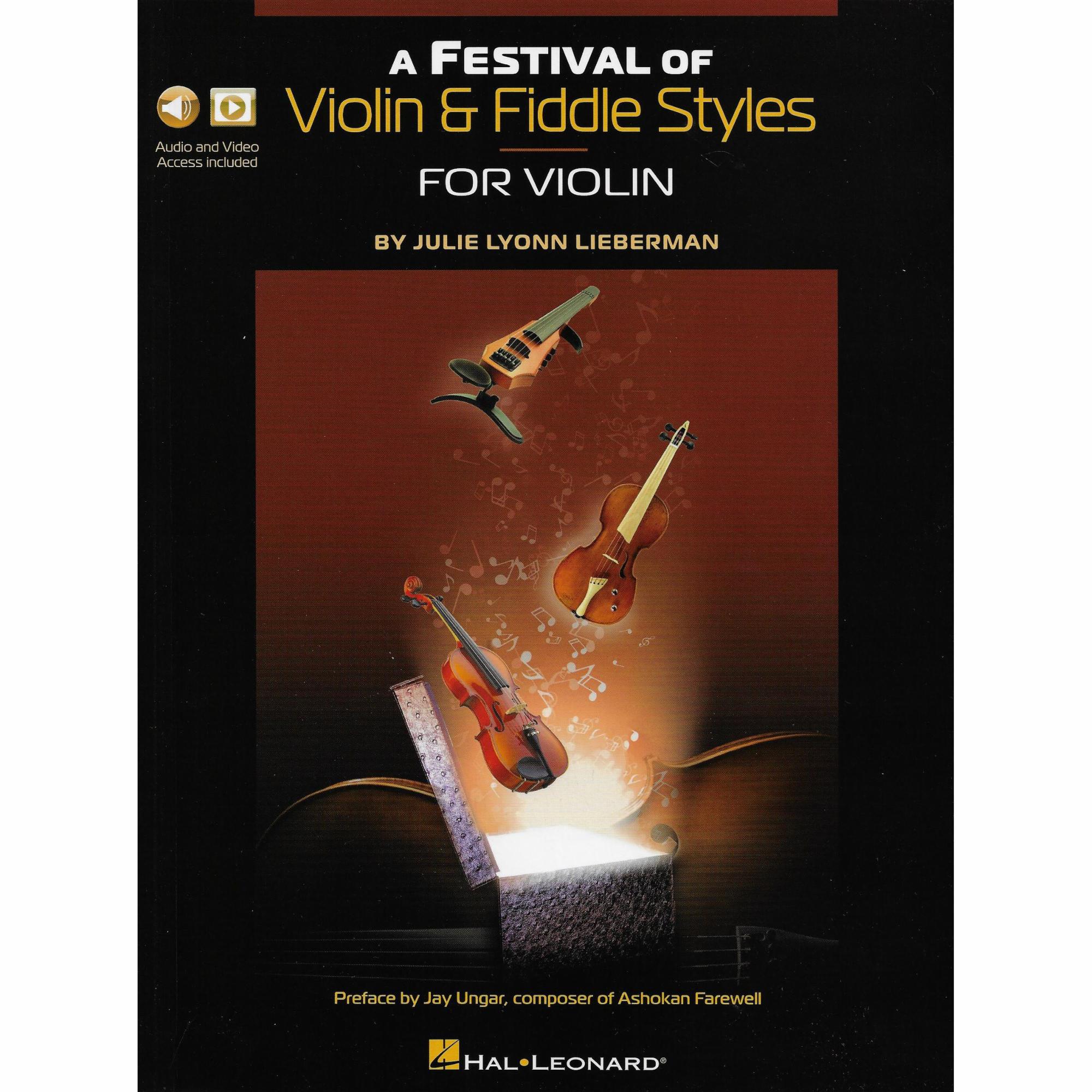 A Festival of Violin & Fiddle Styles for Violin, Viola, or Cello