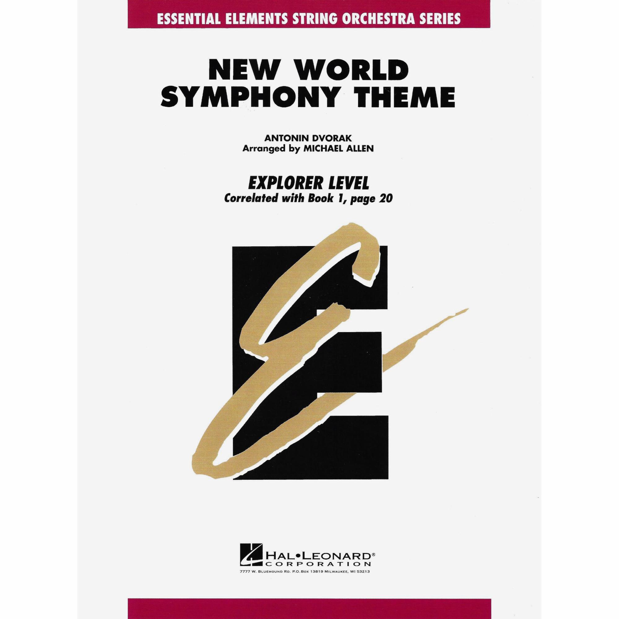 New World Symphony Theme for String Orchestra