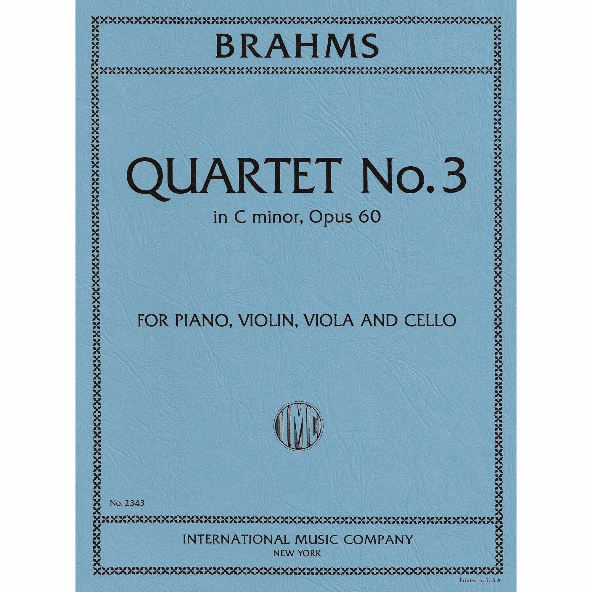 Brahms -- Piano Quartet No. 3 in C Minor, Op. 60 | Southwest Strings