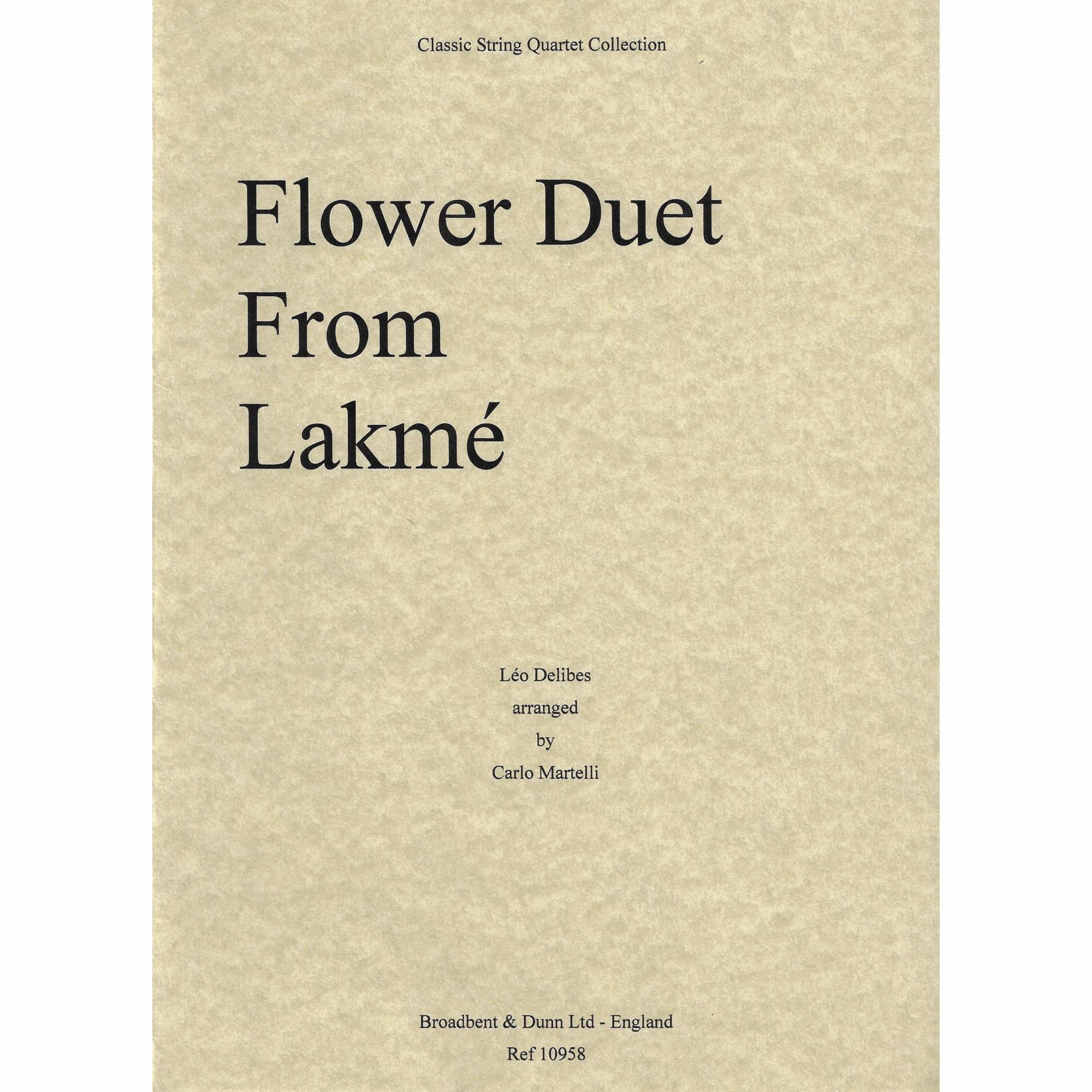 Flower Duet for String Quartet