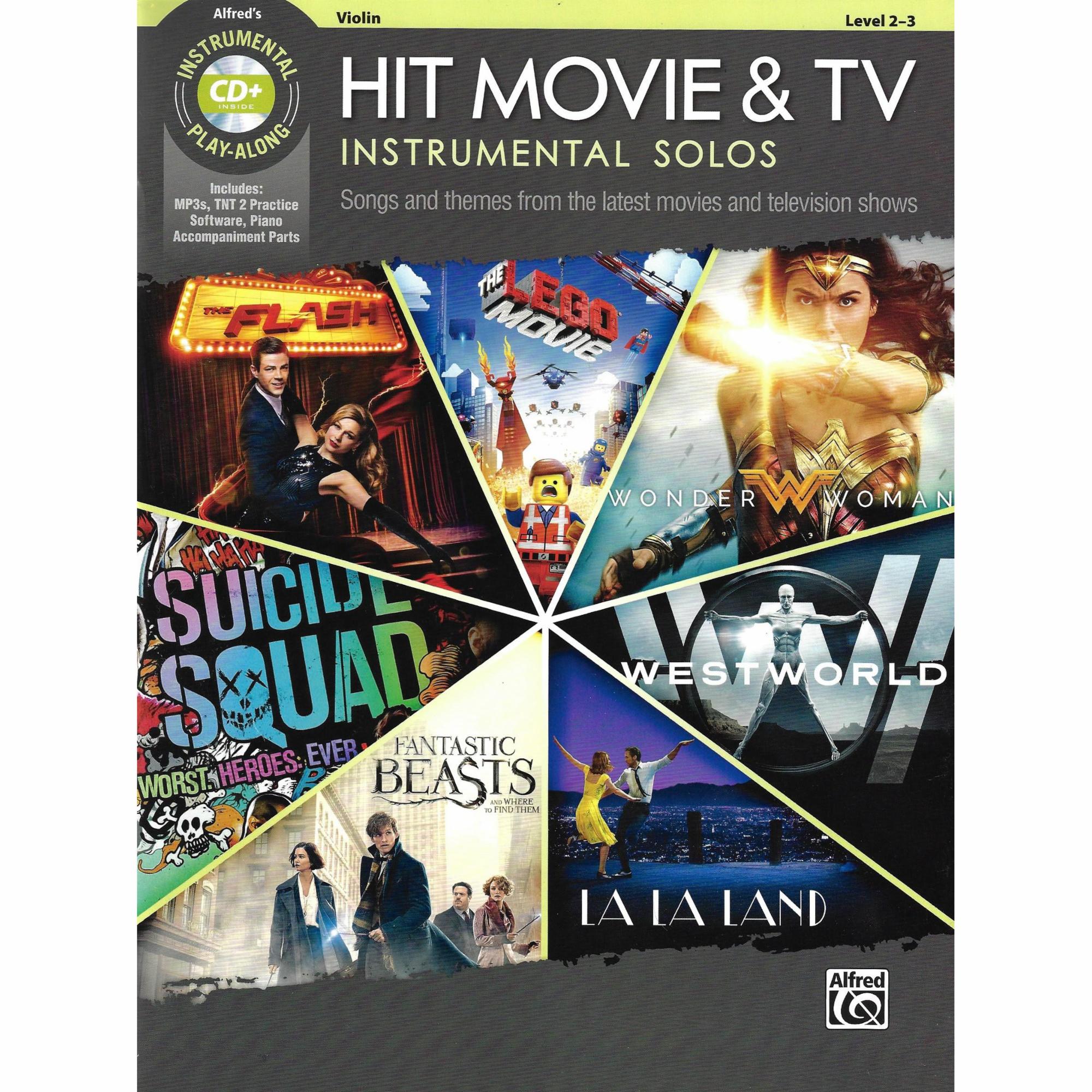 Hit Movie & TV Solos for Violin, Viola, or Cello