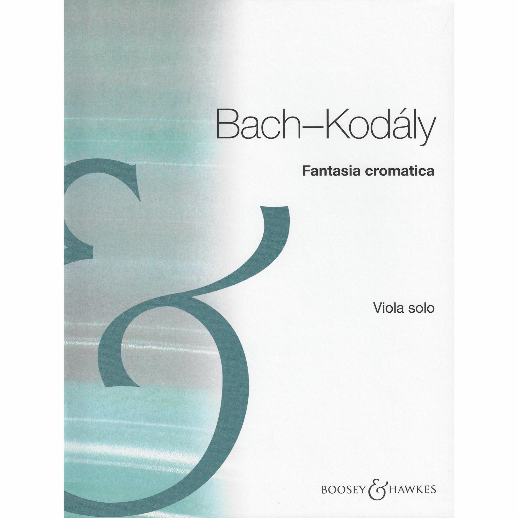 Bach -- Fantasia cromatica for Solo Viola