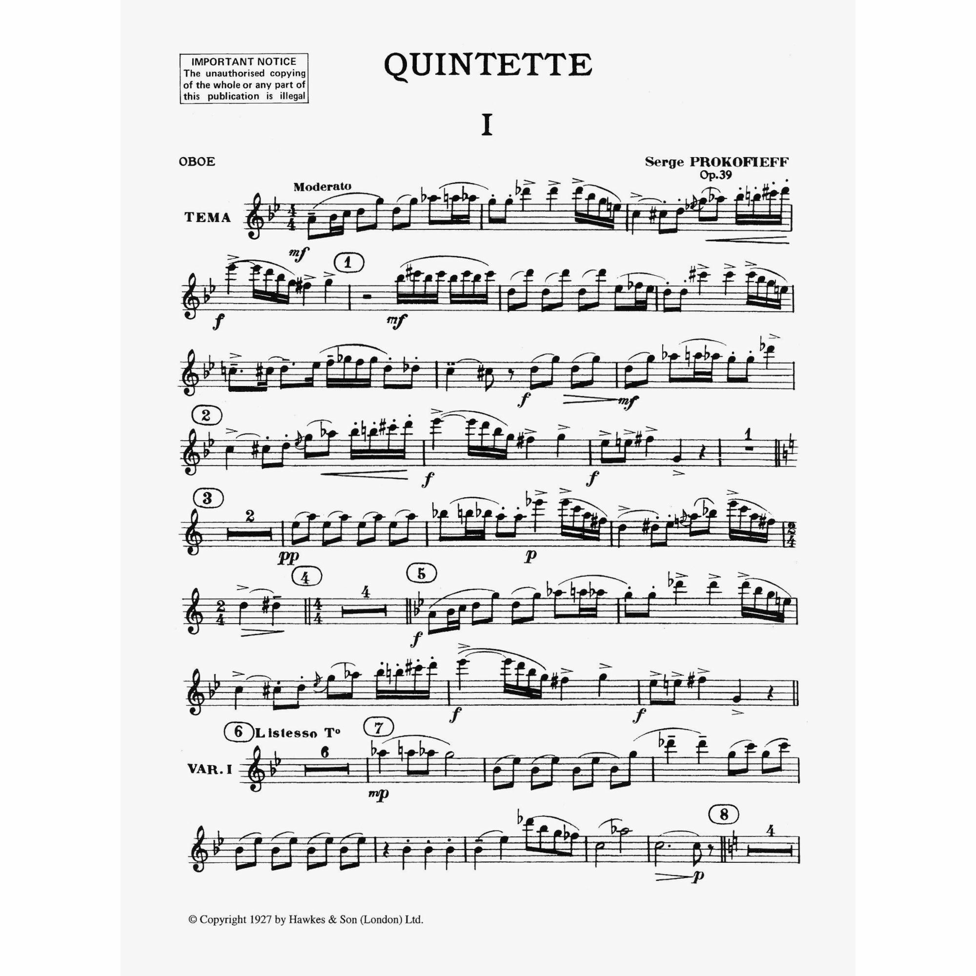 Sample: Oboe (Pg. 1)
