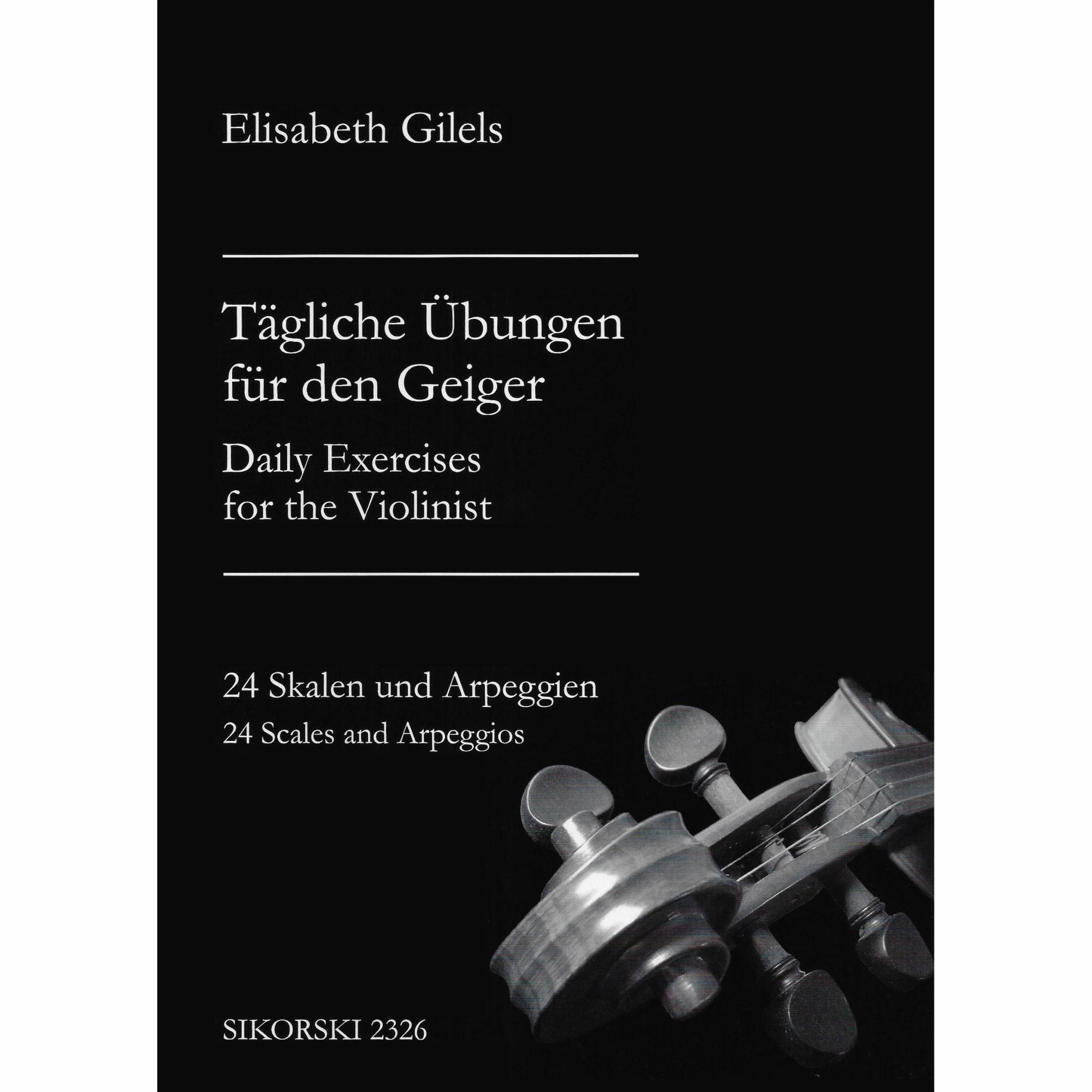 Gilels -- Daily Exercises for the Violinist