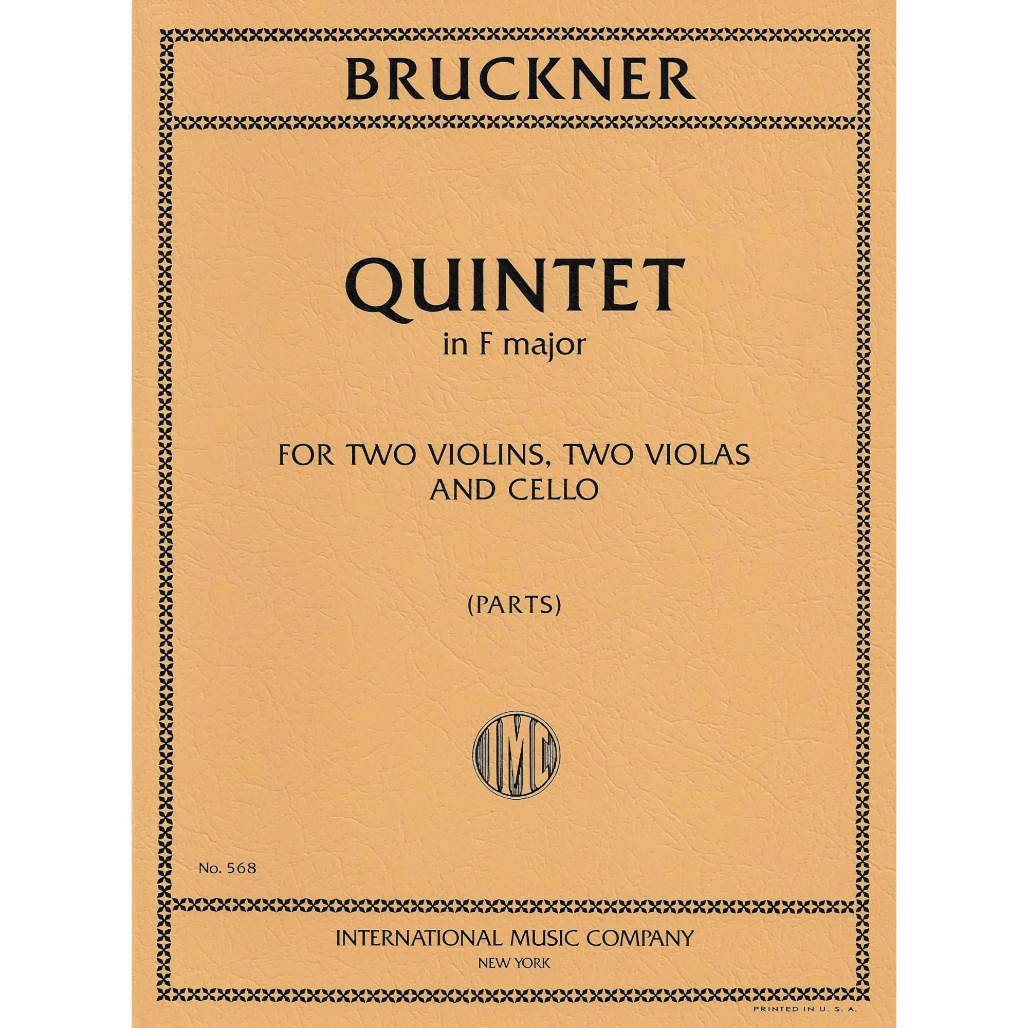 Bruckner -- String Quintet in F Major