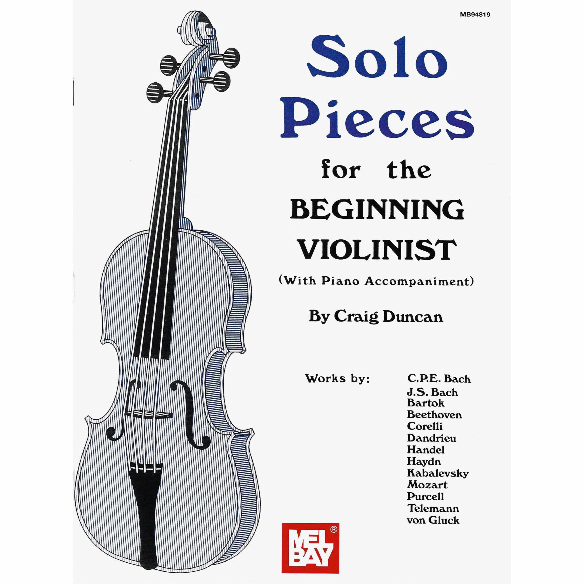 Solo Pieces for the Beginning Violinist