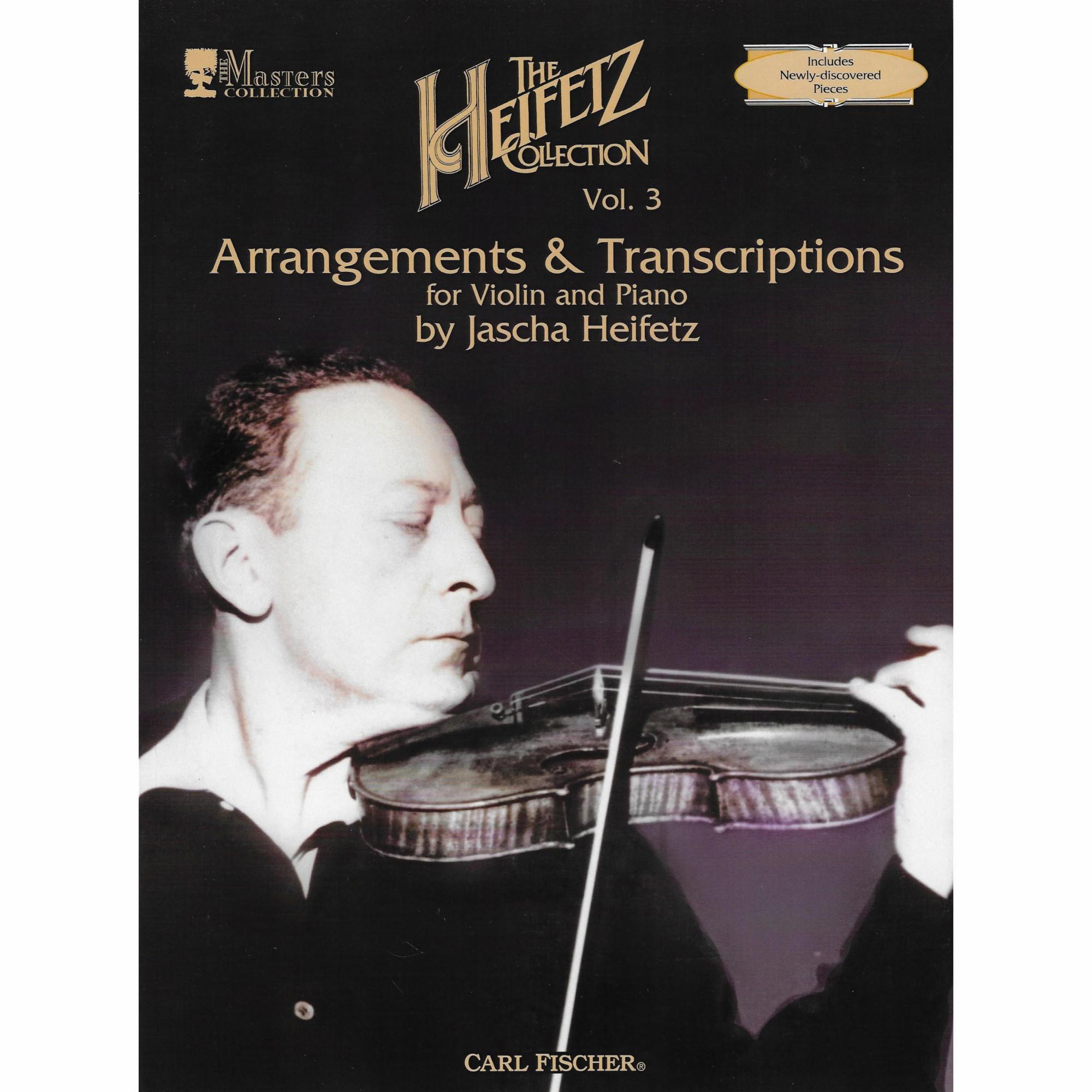The Heifetz Collection, Volume 3 for Violin and Piano