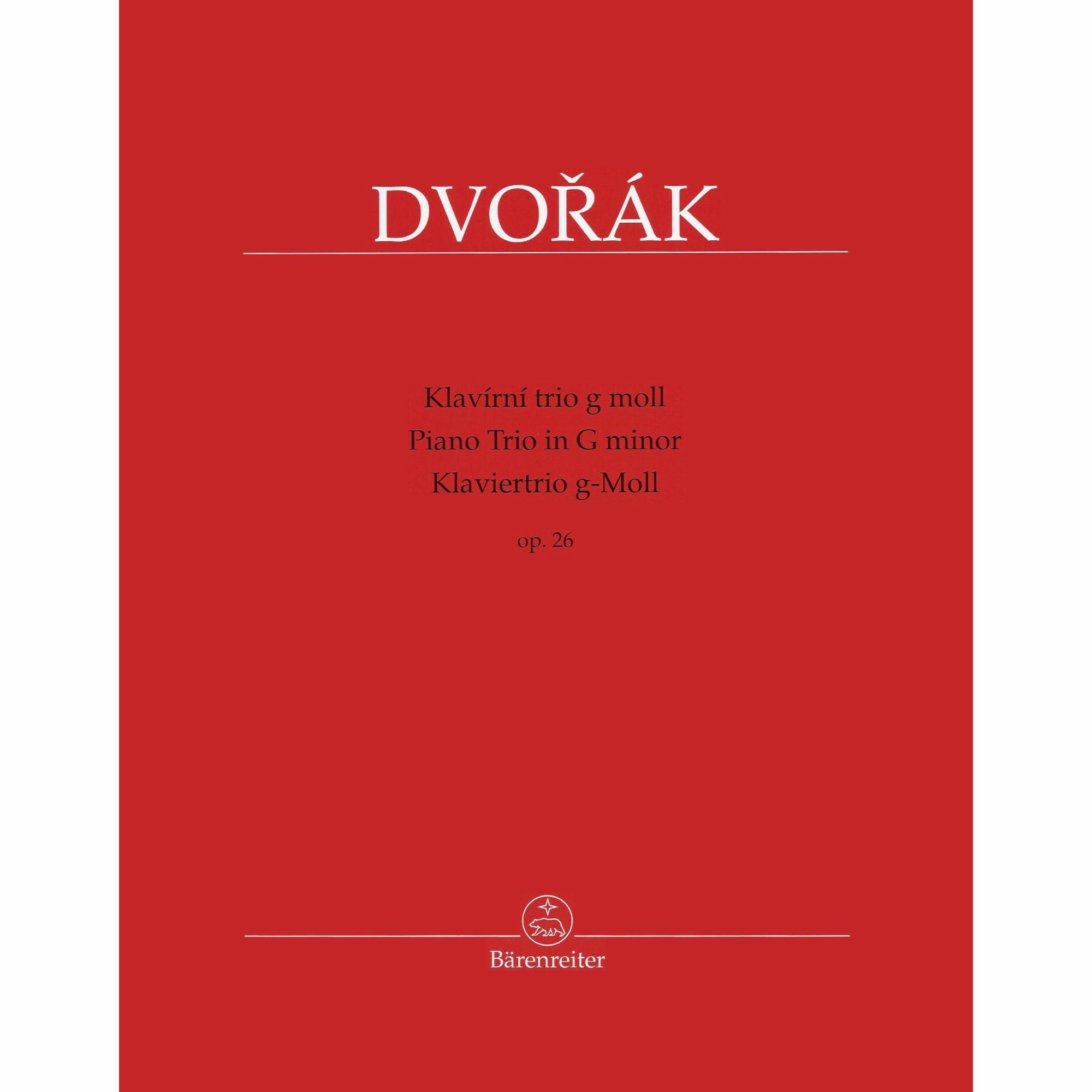 Dvorak -- Piano Trio in G Minor, Op. 26