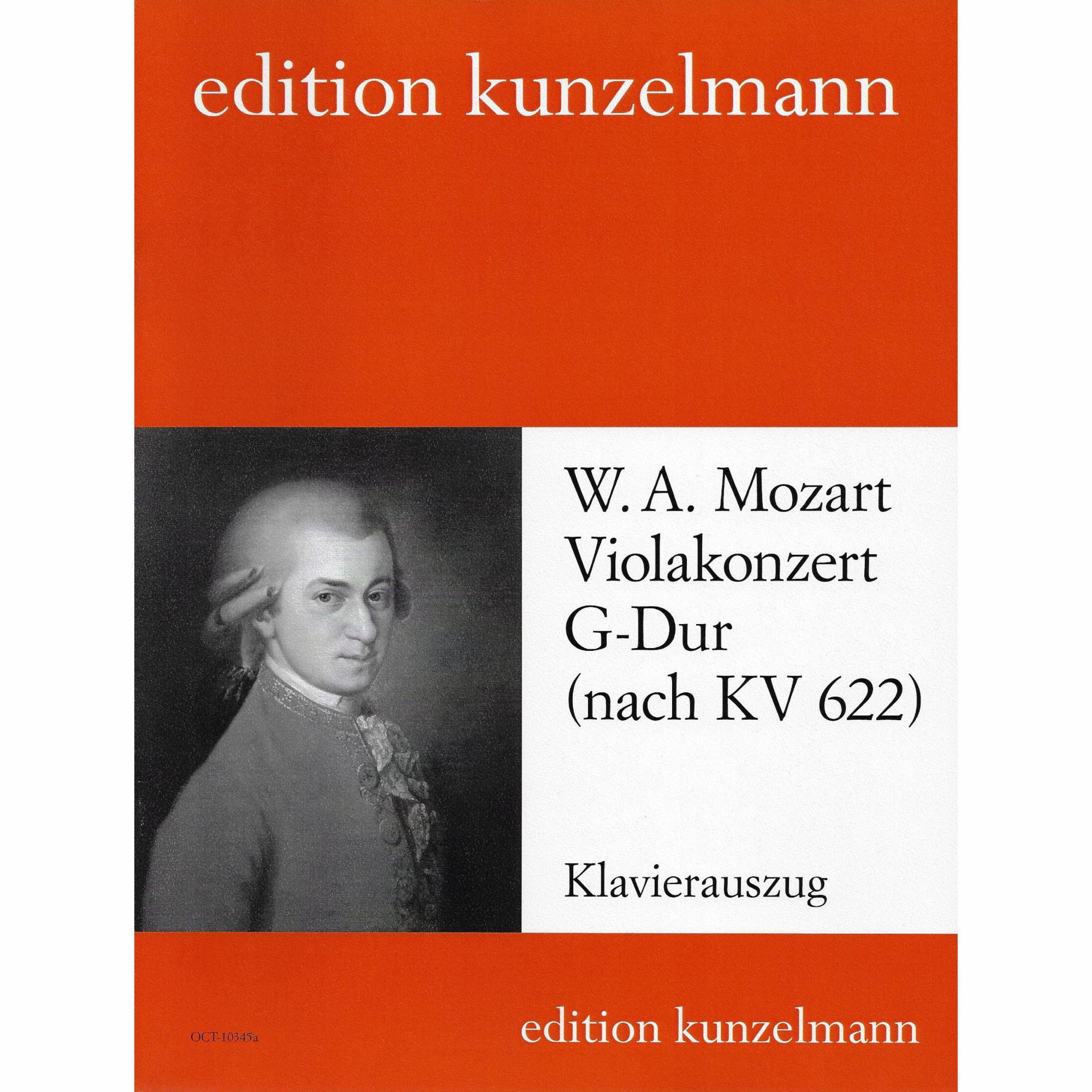 Mozart -- Concerto in G Major, after K. 622 for Viola and Piano